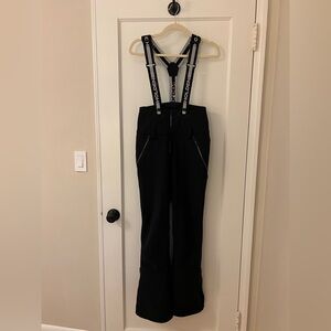 Holden Outerwear Black Bibs - W Highwaisted Stretch pants